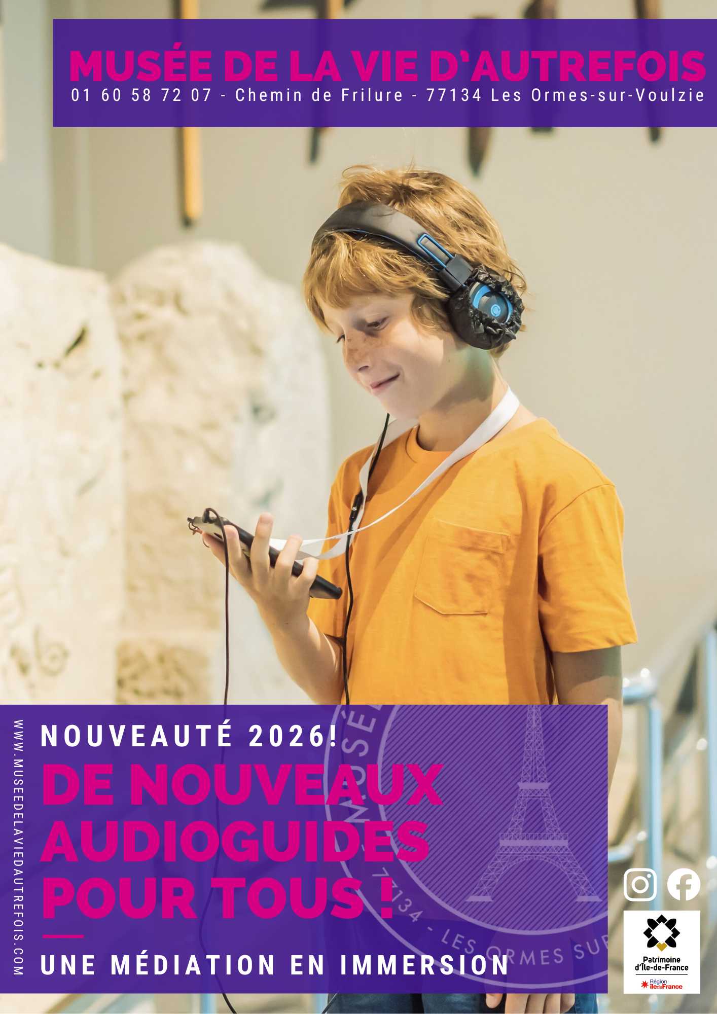 De nouveaux audioguides pour tous !