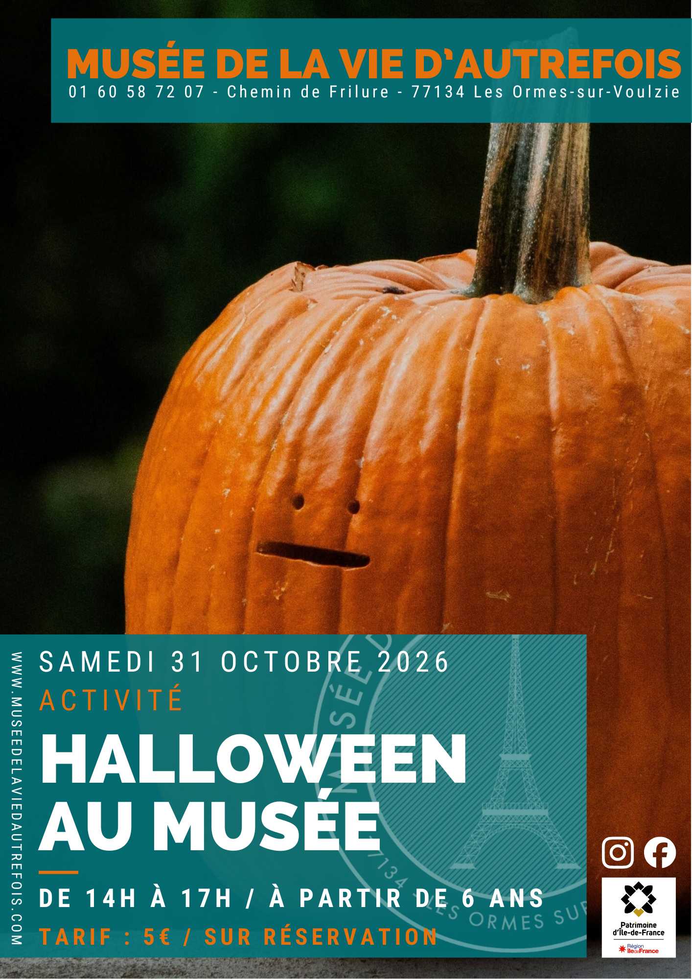 31 octobre 2026 Spécial Halloween