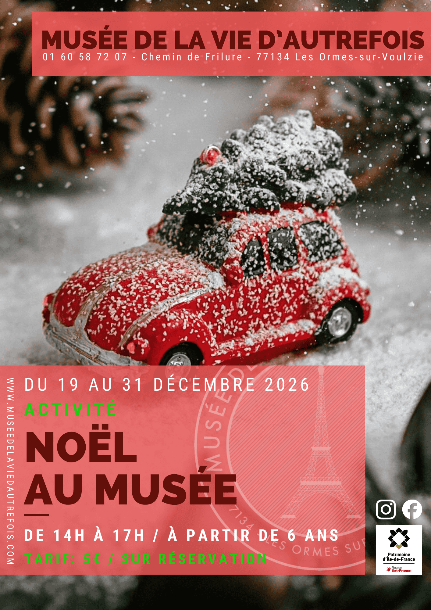 Du 19 au 31 Décembre Noël au Musée