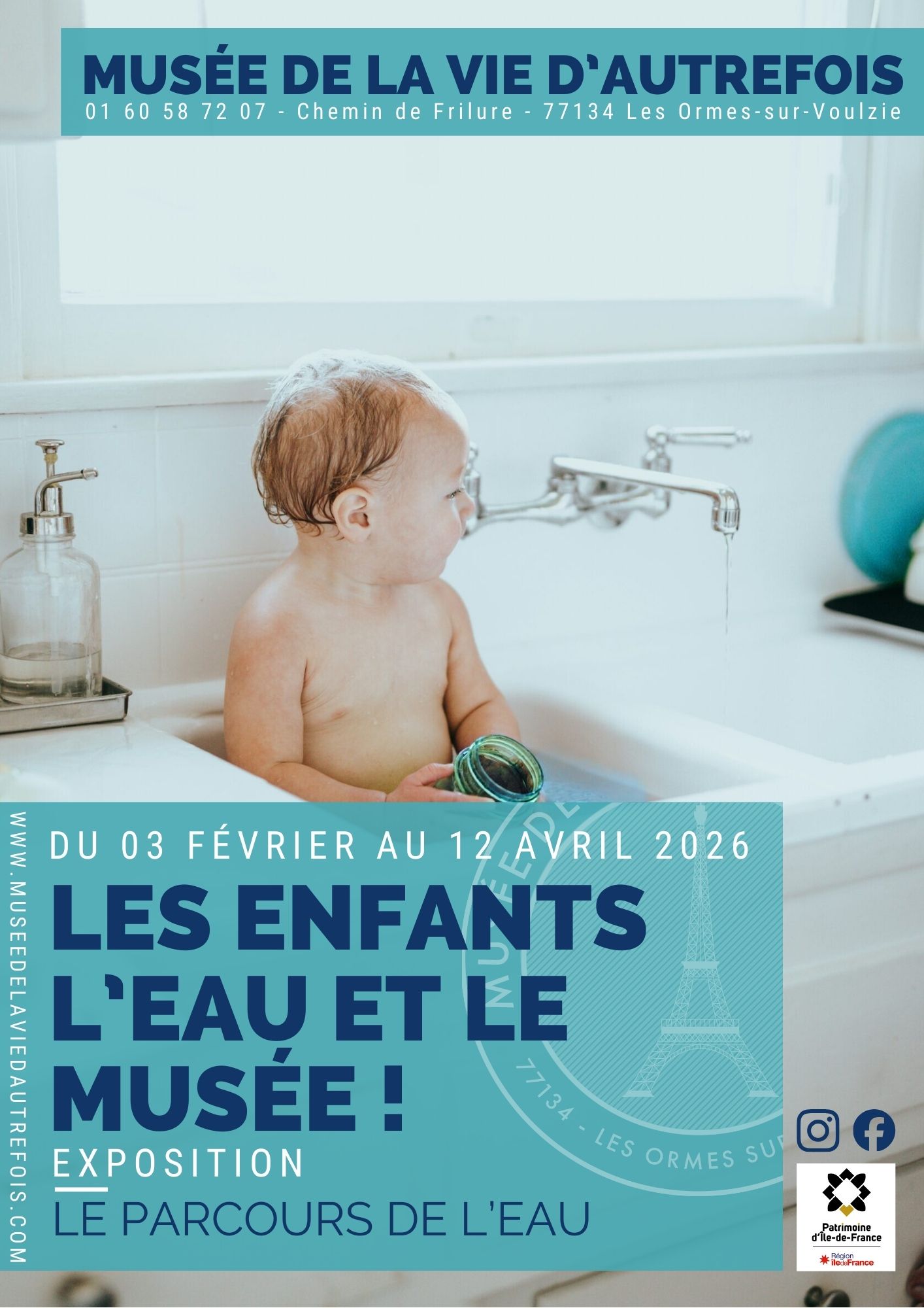 Février / Avril 2026 Les enfants, l’eau et le Musée