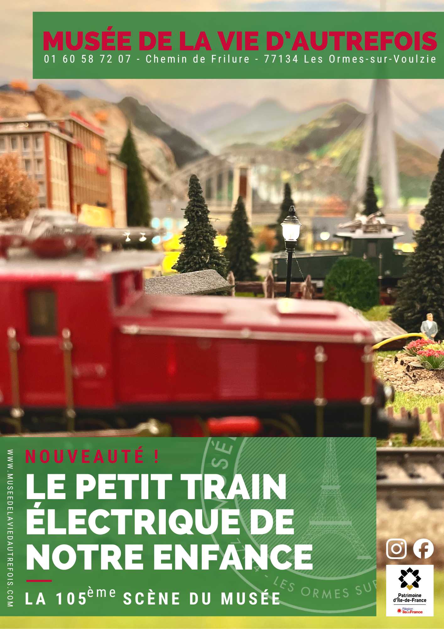 NOUVEAUTÉ 2025 ! Le petit train électrique