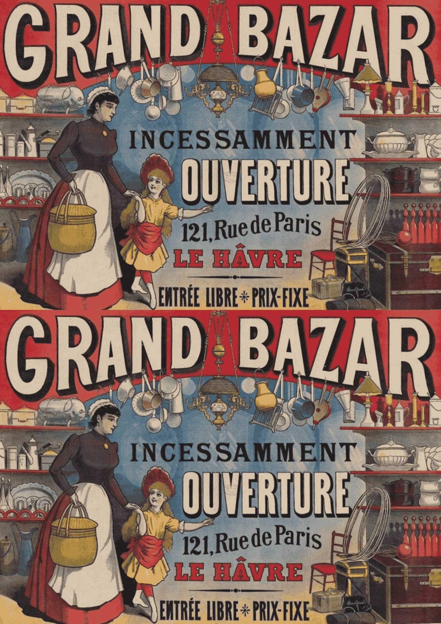 NEW SCENE ! The Museum Holds Its Bazaar !