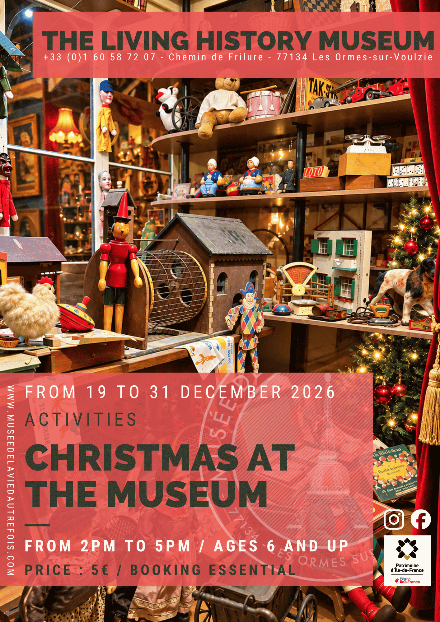 From December 19 to 31 Christmas at the Museum