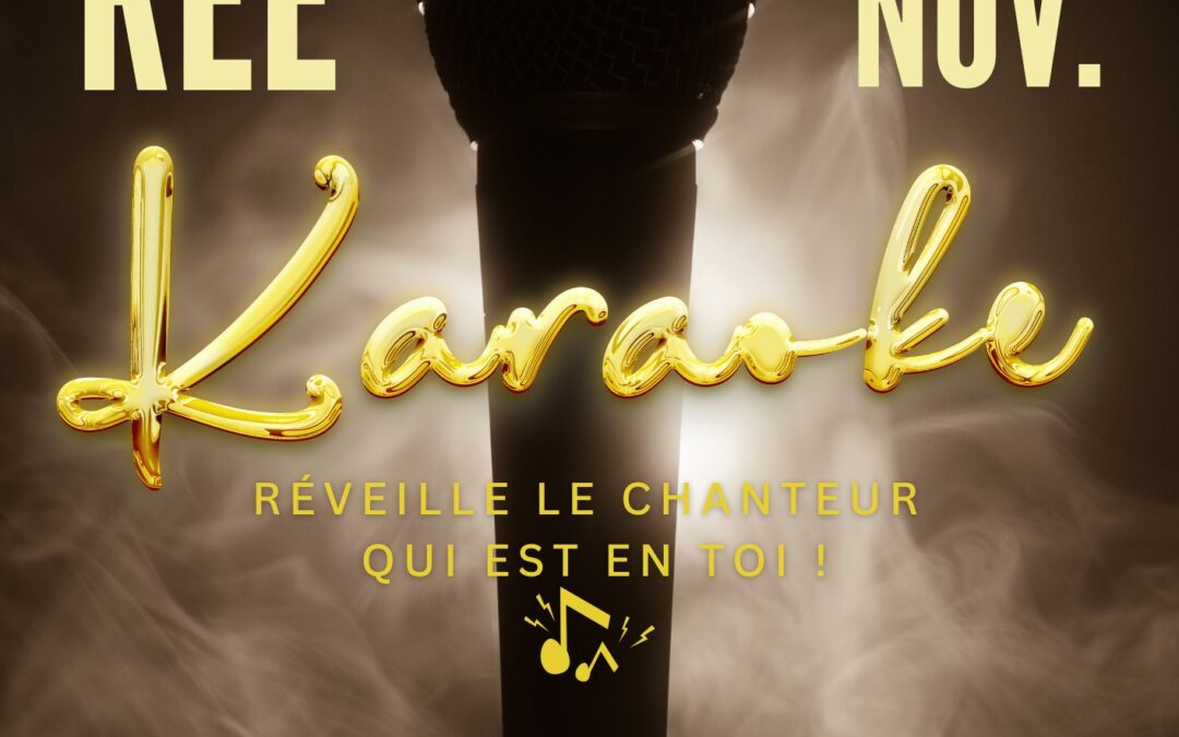 🎤 Karaoke Evening – Saturday, 15 November