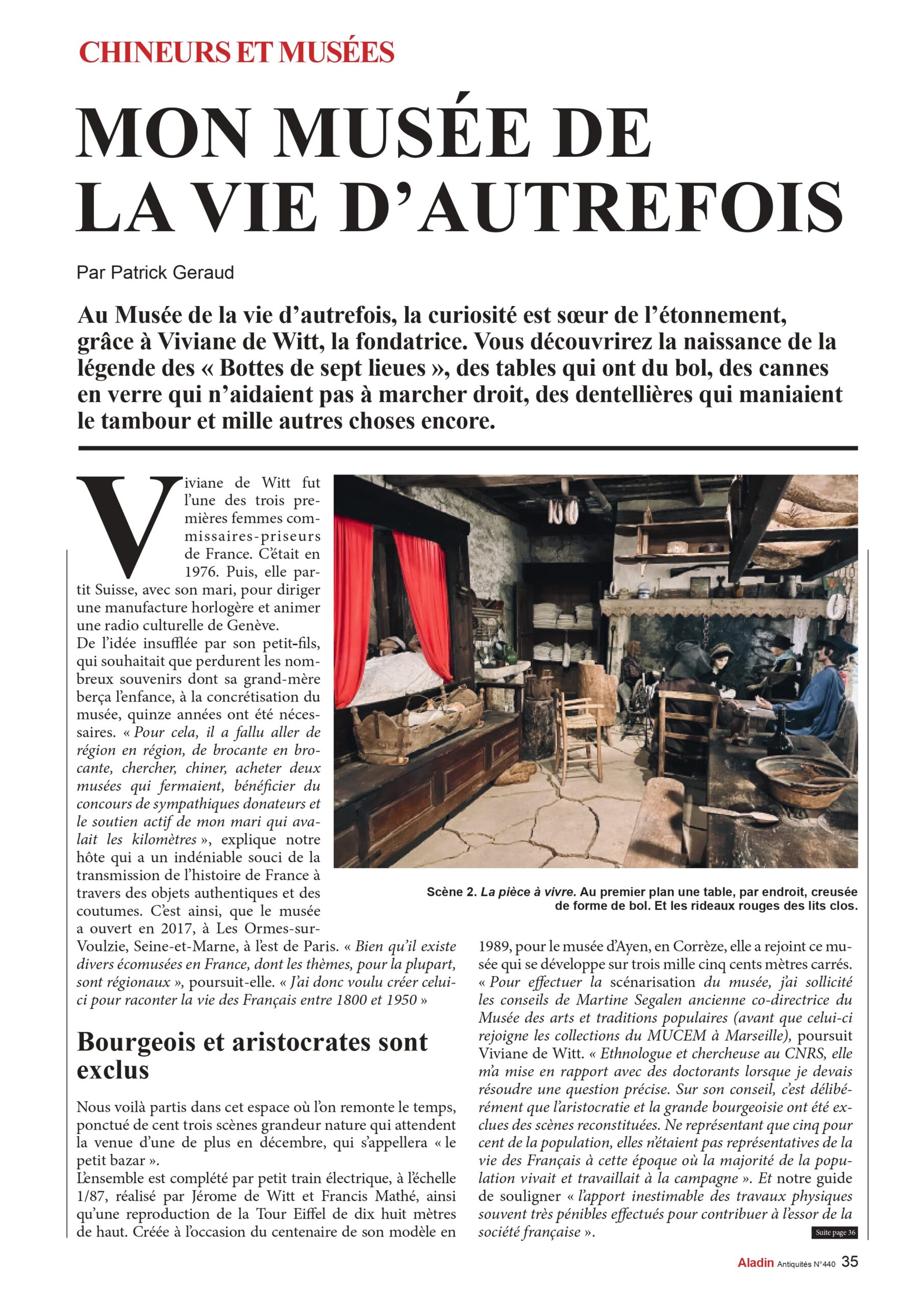 Inauguration du train électrique