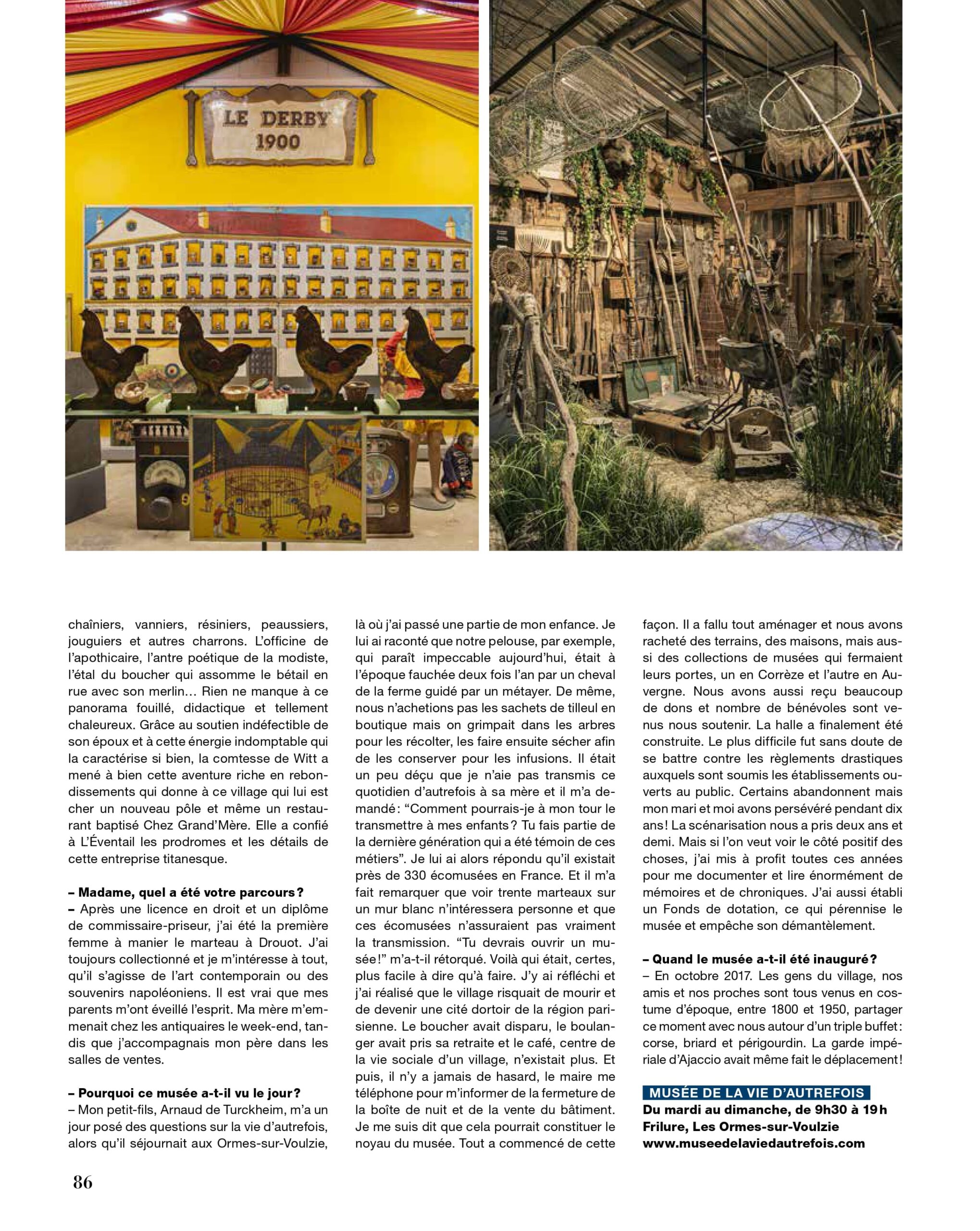 Inauguration du train électrique