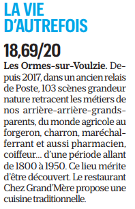 Inauguration du train électrique