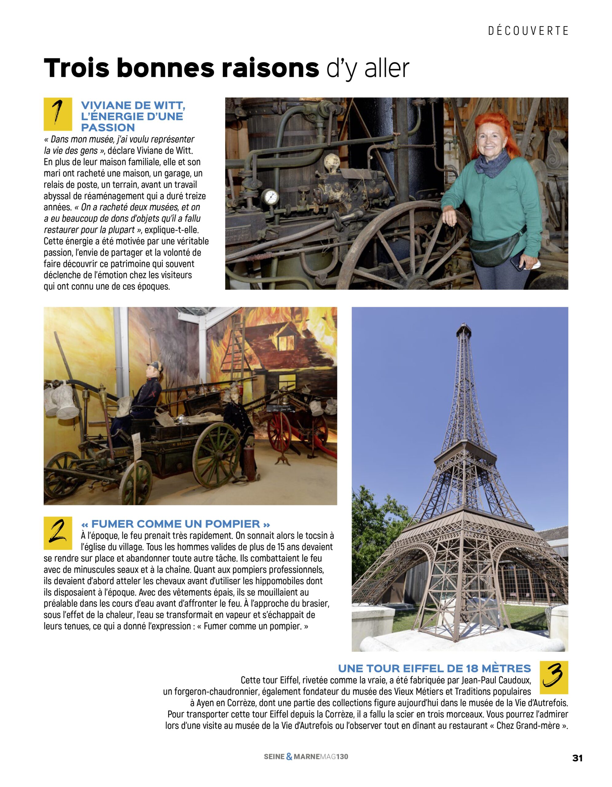 Inauguration du train électrique