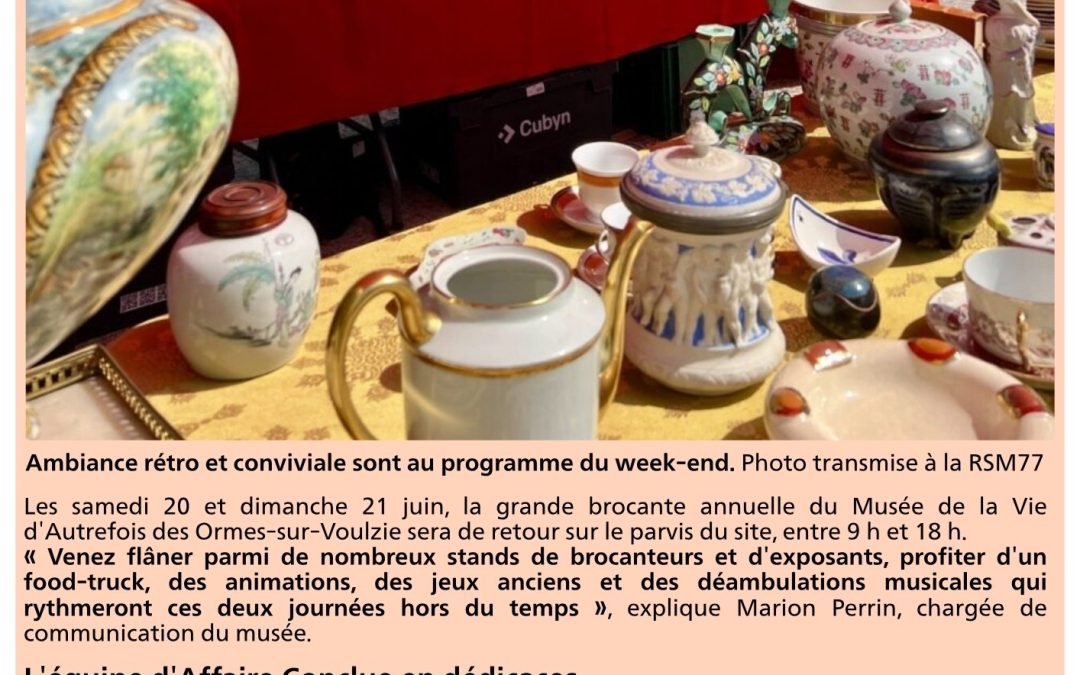 LA RÉPUBLIQUE DE SEINE-ET-MARNE / La grande brocante de retour !