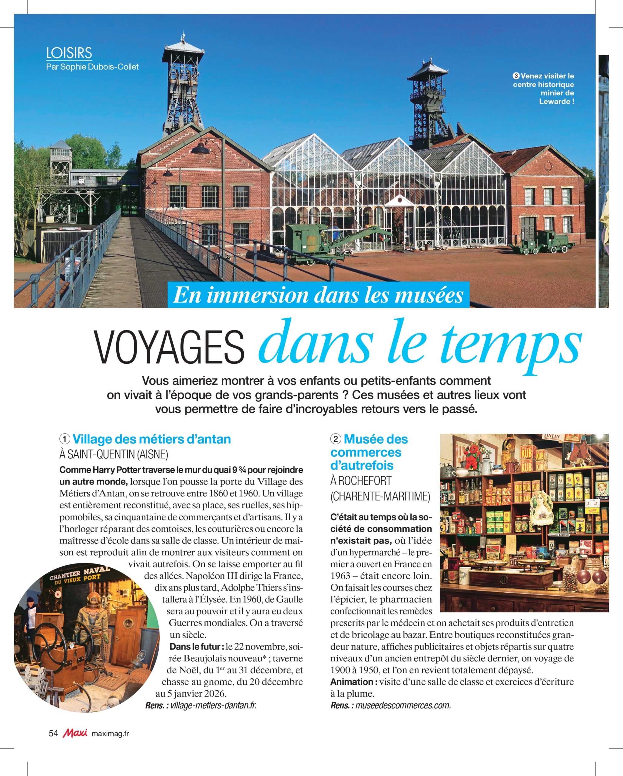 Inauguration du train électrique