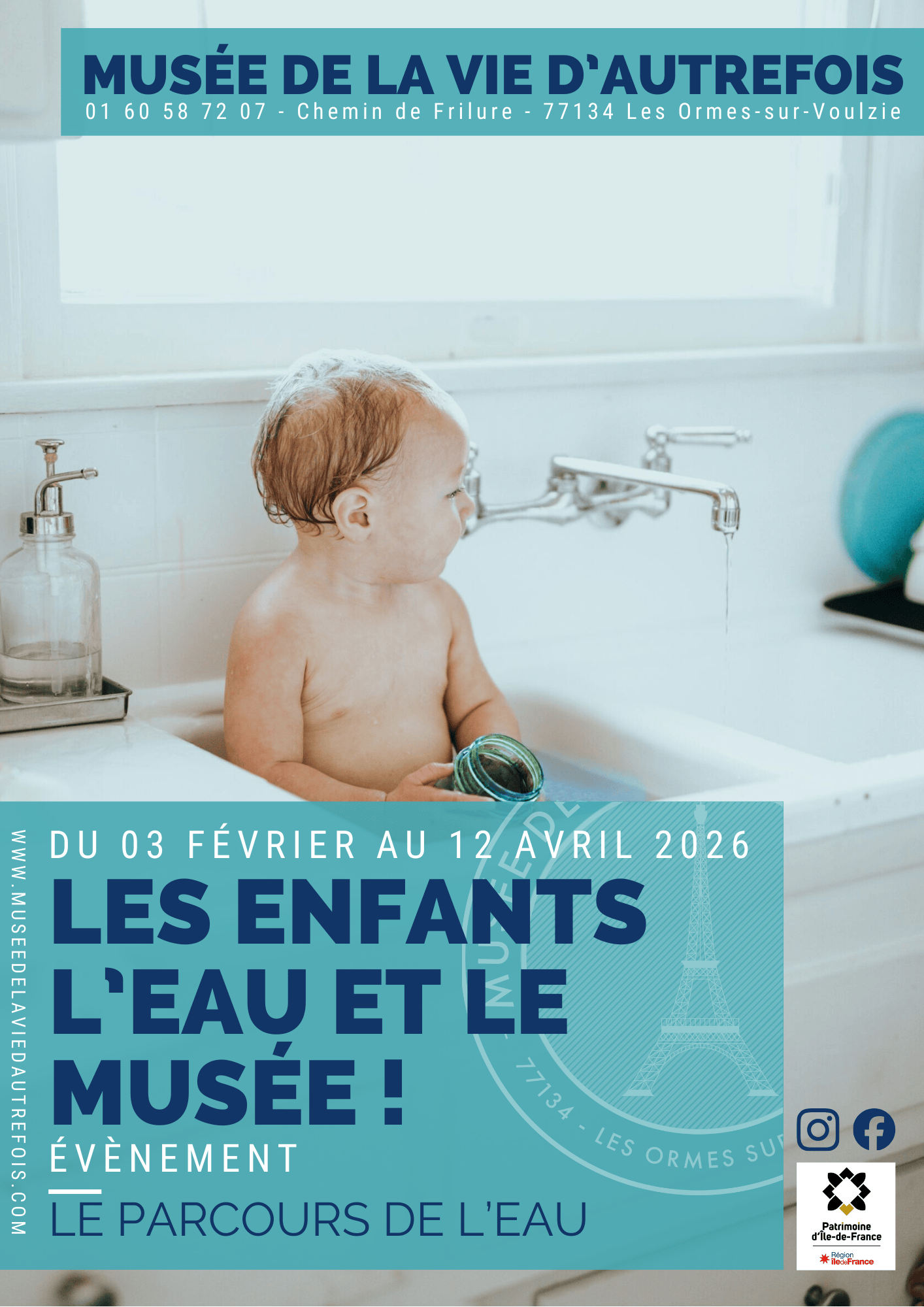03 Février / 12 Avril Les enfants, l’eau et le Musée