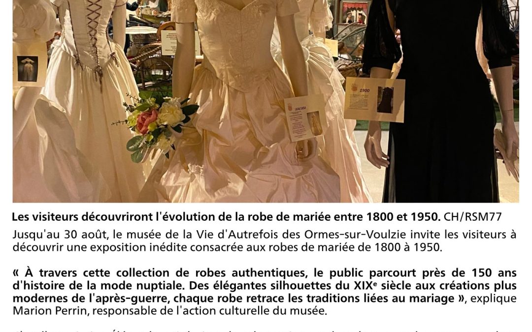 LA RÉPUBLIQUE DE SEINE-ET-MARNE / Des robes de mariée inédites !