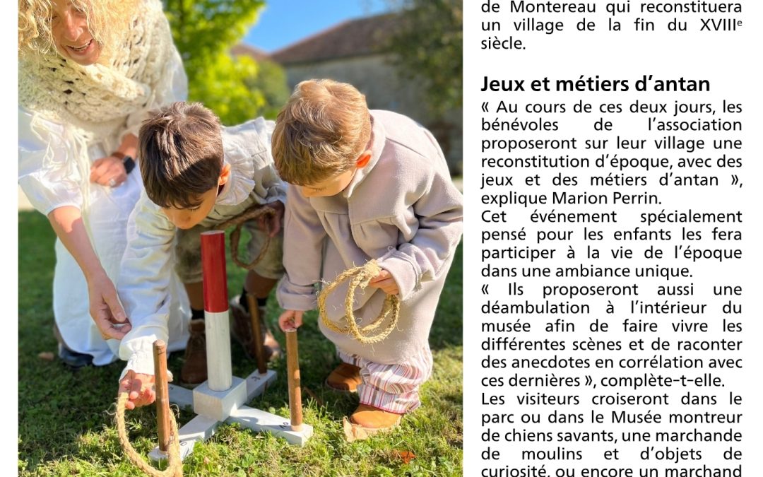 LA RÉPUBLIQUE DE SEINE-ET-MARNE / Un village du XVIIIe reconstitué